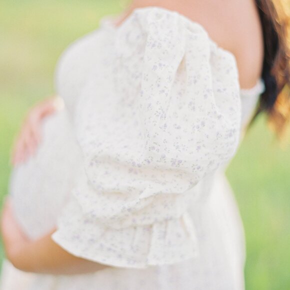 Nothing Fits But - Kiko Dress in Floral Gauze XL - Picture 6 of 11